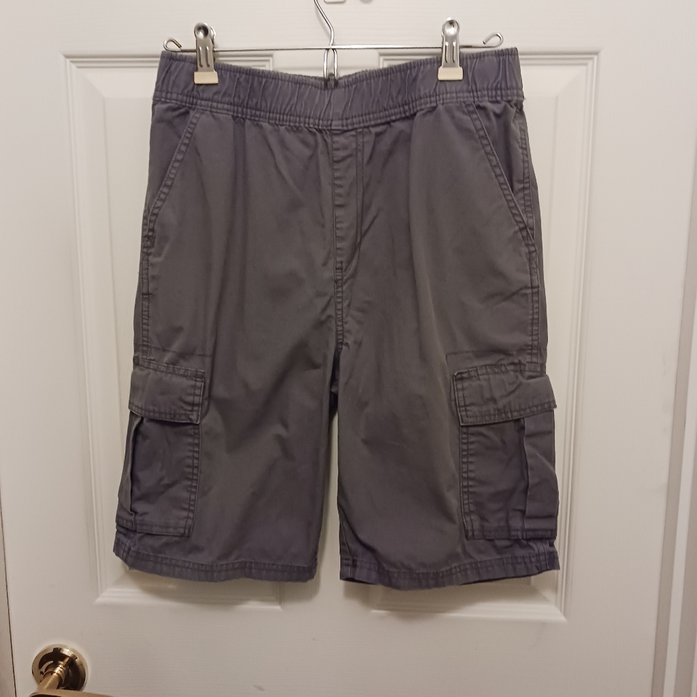 Vintage Children's Place Boys Cargo Shorts Size 16 Army Green Pants